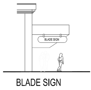 Blade sign